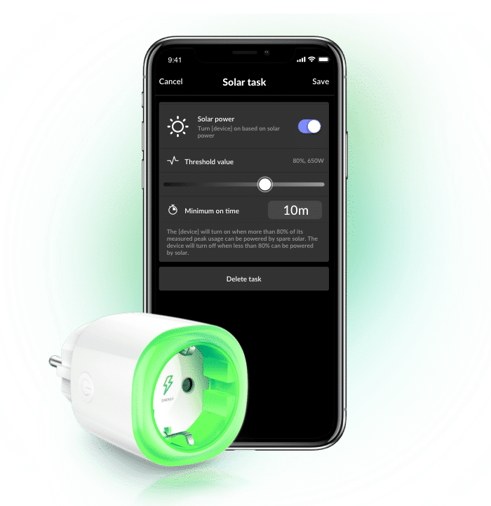 Energy plus solar tasks